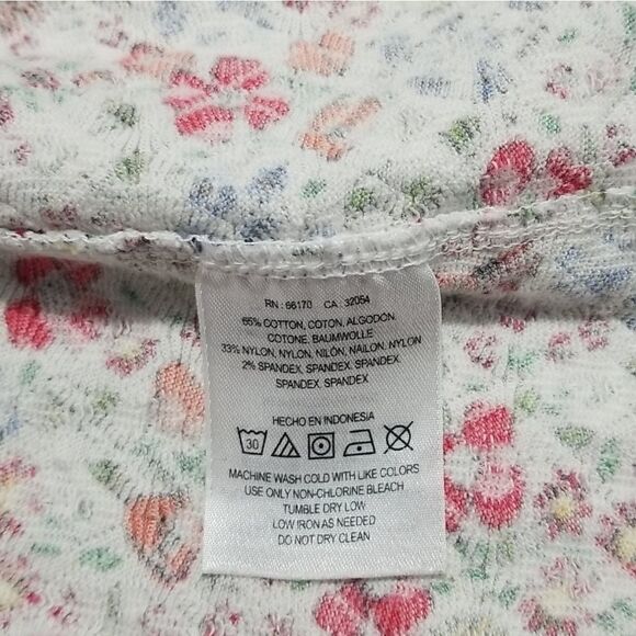 Anthropologie Postage Stamp 9-H15 STCL Wildflower Floral Knot Chic Boho Tank Top - Picture 6 of 6